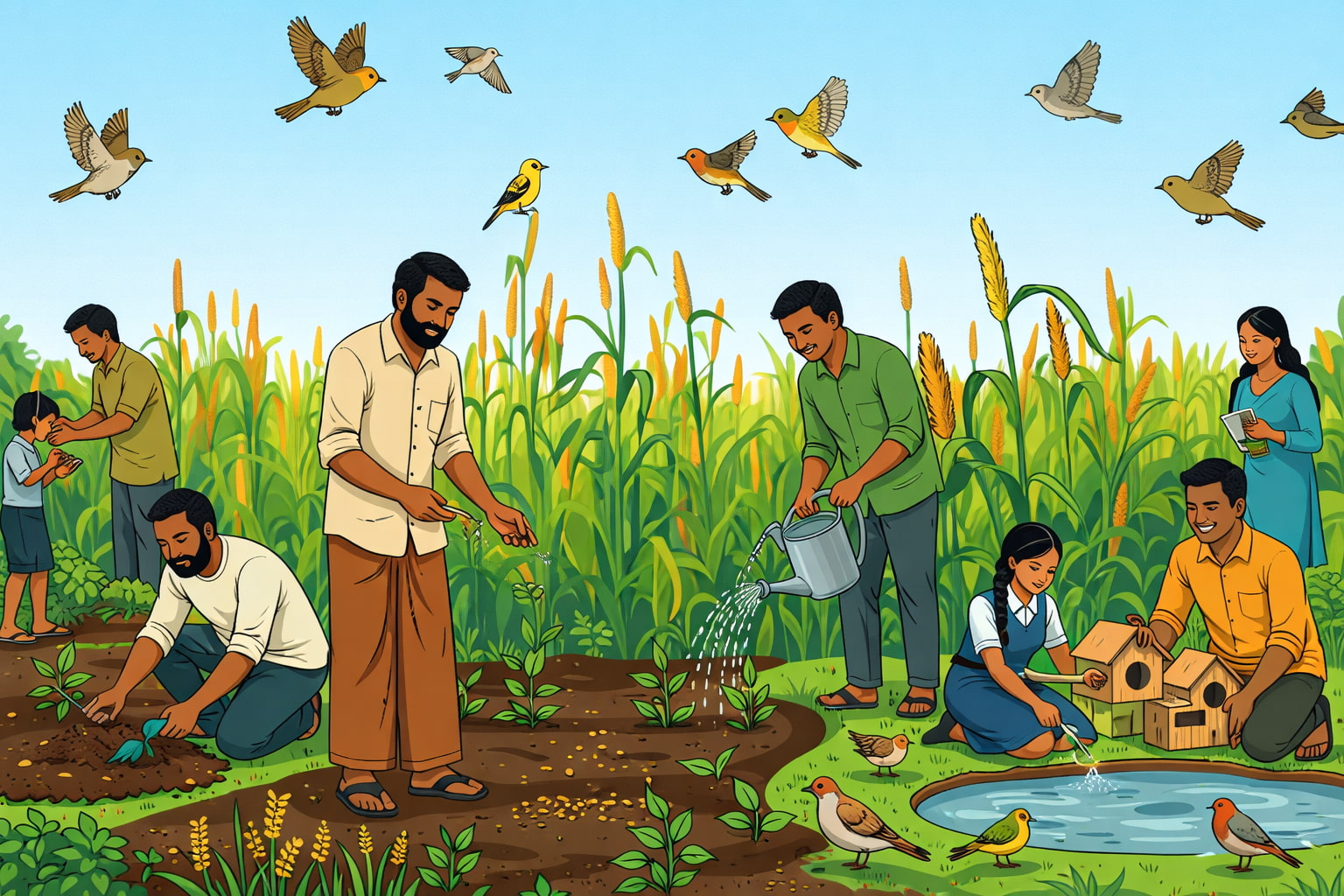 BIRD-FRIENDLY FARMS