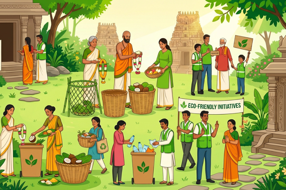 PLASTIC-FREE TEMPLES
